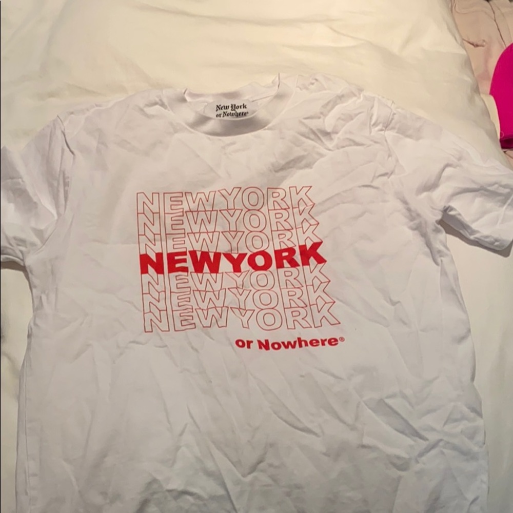 New York or nowhere tshirt